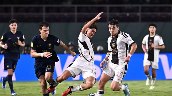 آلمان ۲(۴)-(۳)۲ فرانسه؛ تیم فوتبال زیر ۱۷ سال آلمان قهرمان جهان شد