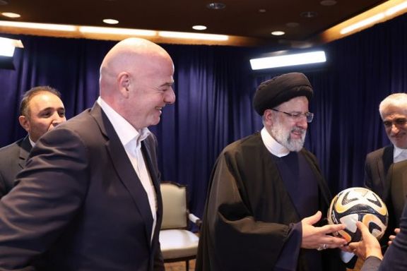 ابراهیم رئیسی به رییس فیفا: مراقب اعمال نفوذ سیاسیون در فوتبال باشید