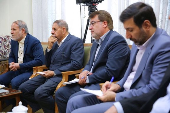 اعضای حقوقدان شورای نگهبان در دیدار با علی خامنهای