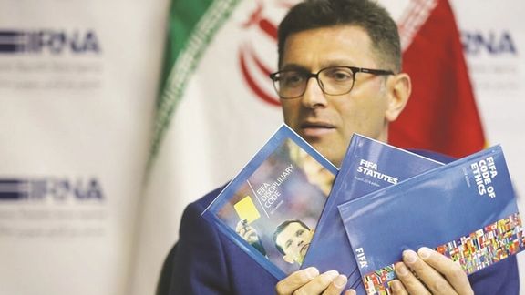 ۳ روز پس از افشاگری ایراناینترنشنال؛محرومیت مشاور حقوقی رئیس فدراسیون از فعالیت در فوتبال