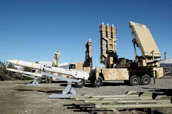Long-range air defence system called Arman is displayed during an unveiling ceremony in Tehran, Iran, in this picture obtained on February 17, 2024