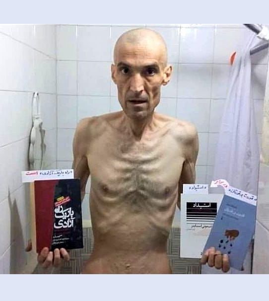 سجين سياسي إيراني يواصل الإضراب عن الطعام.. ويؤكد: تحقيق الأهداف يحتاج صمودًا جماعيًا