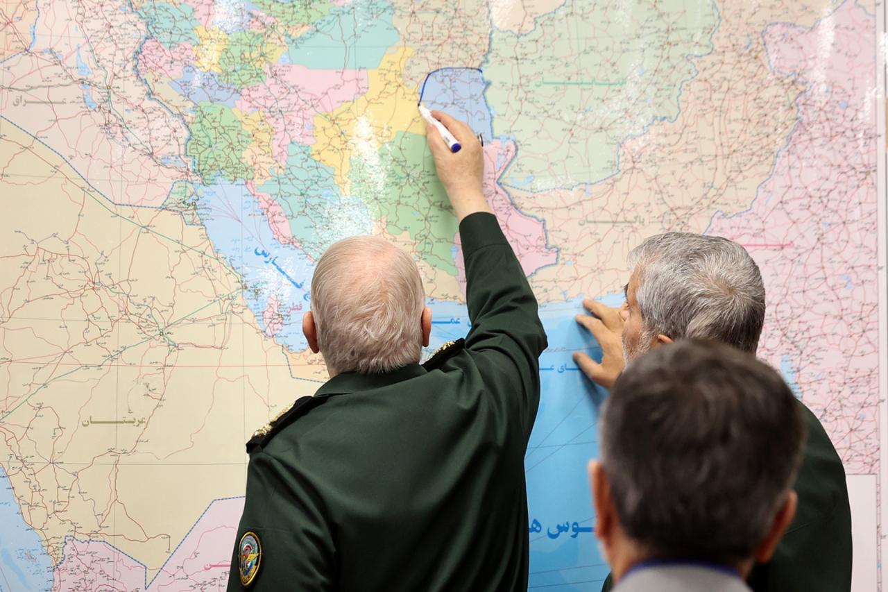 Major General Yahya Safavi, head of the Martyr Qassem Soleimani Research Center for Defense Sciences, during an event on December 15, 2025, on development and security in Iran’s southeast, held at the National Defense University in Tehran. 