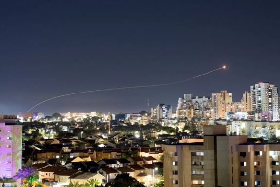 Israel's Iron Dome anti-missile system intercepts a rocket launched from the Gaza Strip, amid the ongoing conflict between Israel and the Palestinian Islamist group Hamas, as seen from Ashkelon, Israel, January 7, 2024.
