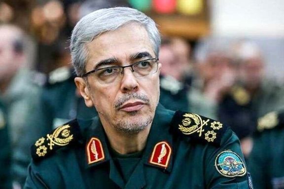 Brigadier General Mohammad Baqeri, the chairman of the chiefs of staff of the Iranian armed forces