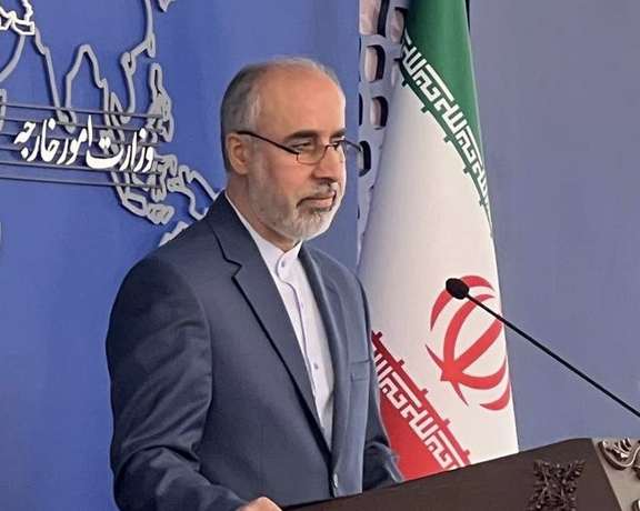 Naser Kanaani, spokesman of Iran's foreign ministry. File photo