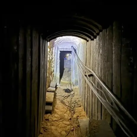 خبرنگاران خارجی با ورود به رفح، از یک تونل حماس بازدید کردند