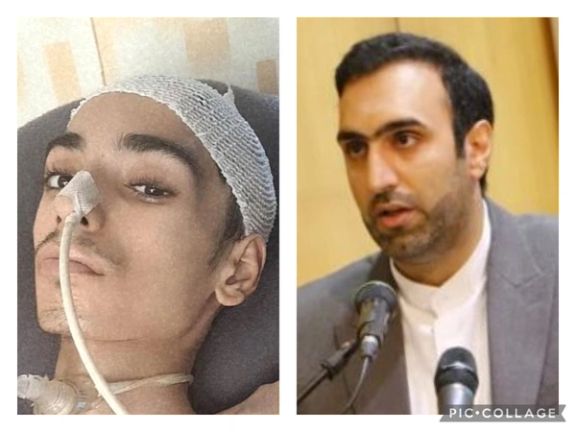 دادستان شهرری: به سر ابوالفضل امیرعطایی، معترض جانباخته گلوله اشکآور نخورد، جسم سخت خورد