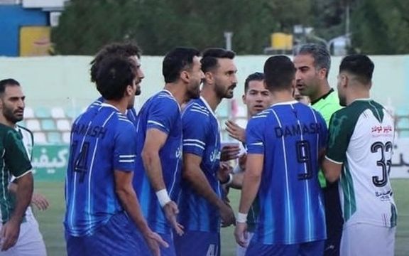 رای مسابقهای که با حمله به داور ناتمام ماند؛ داماشیان ۰-۳ باختند و ۵۵۰ میلیون جریمه شدند