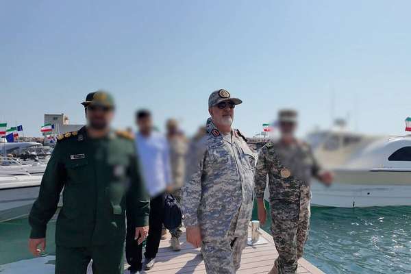Iran Revolutionary Guards chief says navy ready to counter threats