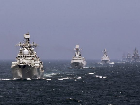 وسط توترات بين أميركا ووكلاء طهران.. الجيش الإيراني يجري مناورات بحرية مع الصين وروسيا