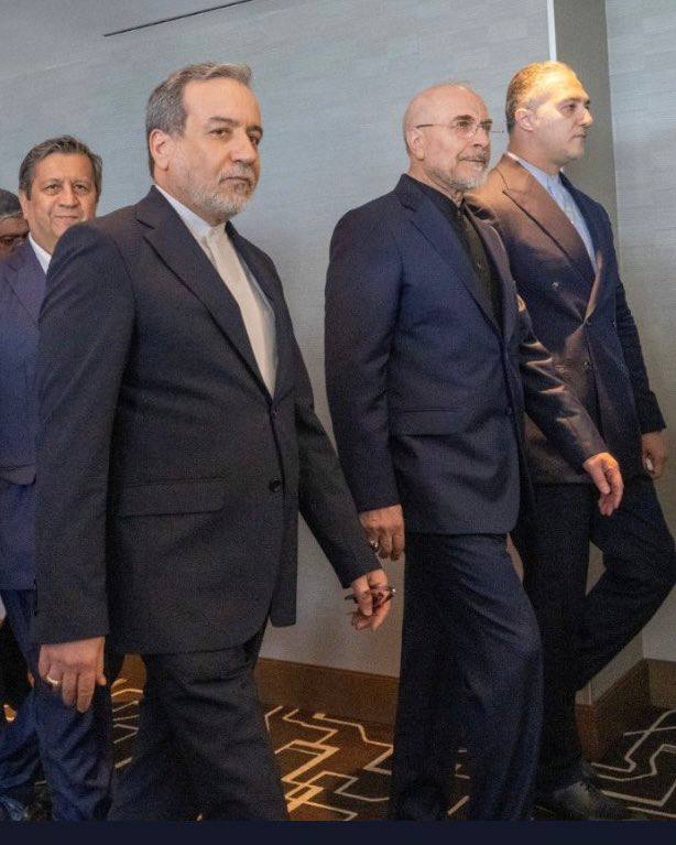 قالیباف و عراقچی برای دیدار با سلطان عمان عازم مسقط شدند