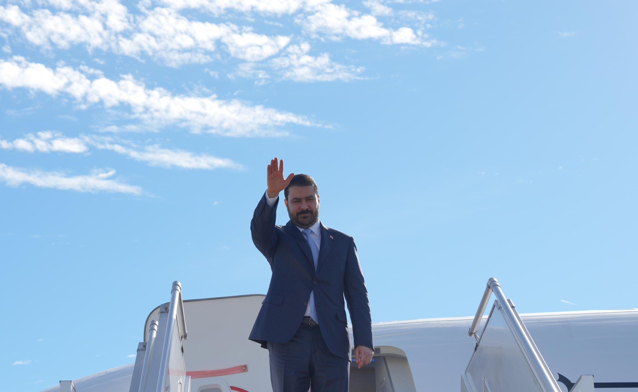Iraqi Prime Minister Ali al-Zaidi. (Iraqi Prime Minister’s Media Office / X)