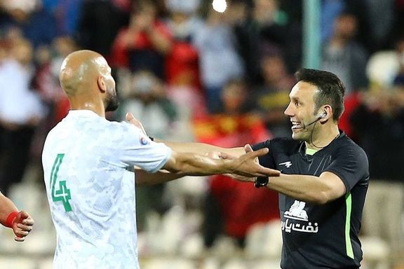 آلومینیوم علیرغم پیروزی مقابل پرسپولیس از داور بازی شکایت کرد