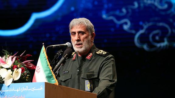فرمانده سپاه قدس هدایت عملیات نظامی علیه اسرائیل از تهران را تایید کرد
