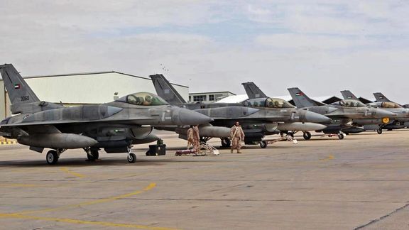 جنگندههای نیروی هوایی اردن