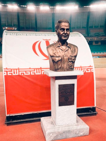 برنامه ورزشی سعودی: سپاهان یک روز پیش از بازی قول داده بود مجسمه سلیمانی را بردارد