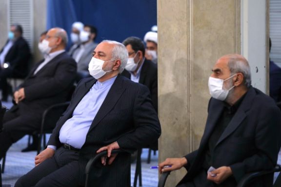 Former foreign minister Javad Zarif was notably present at Khamenei's Iftar.