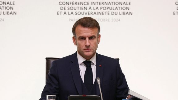 ماكرون: أشعر بأسف شديد لتورط إيران مع حزب الله ضد إسرائيل