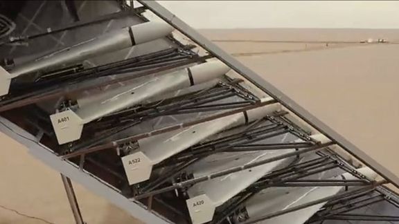 A number of Iranian Shahed-136 drones