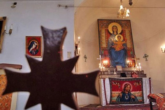 A church in Iran's Khuzestan province