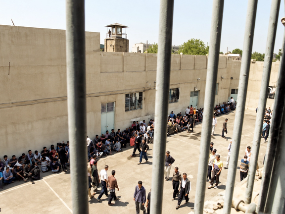 File photo of a prison in Iran.