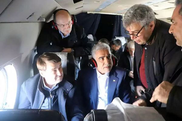 Copter Carrying Putin’s Aide Lands On Football Field In Iran