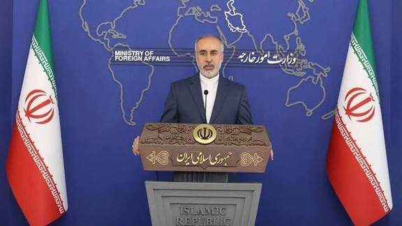 Iranian Foreign Ministry spokesman Nasser Kanaani