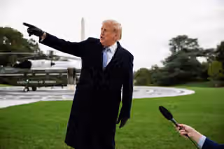 Trump may be buying time on Iran until after the midterms