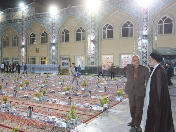 با عدم استقبال هنرمندان، برنامه افطار رئیسی لغو شد؛ ایرنا: به دلیل آلودگی هوا بود