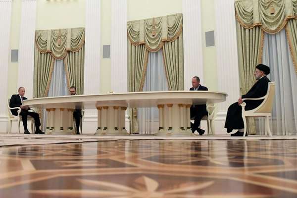 Iran's President Tells Putin NATO’s Expansion Is 'Serious Threat'