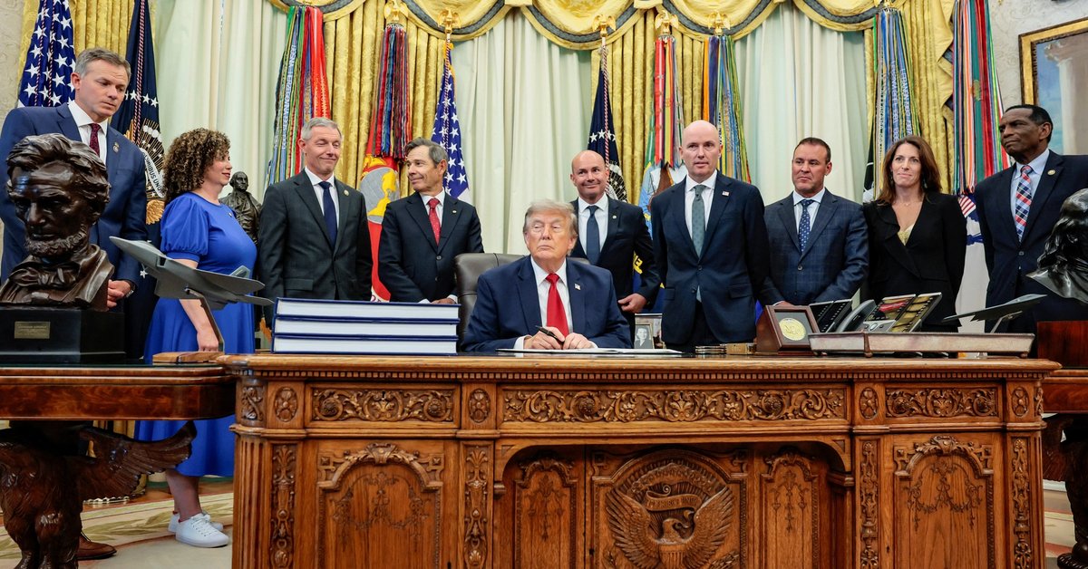 Trump says US will take over Strait of Hormuz