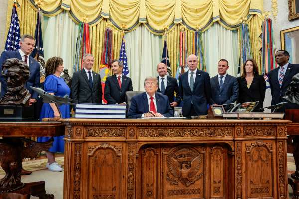 Trump says US will take over Strait of Hormuz