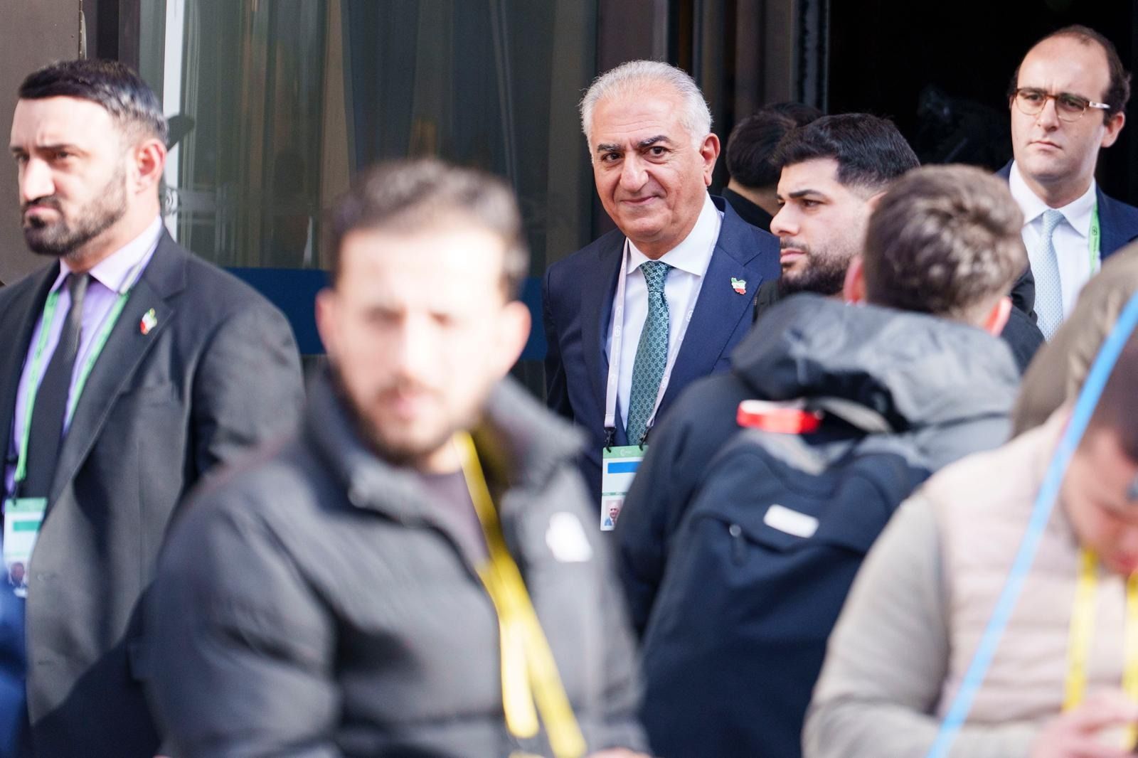 حضور شاهزاده رضا پهلوی در کنفرانس امنیتی مونیخ