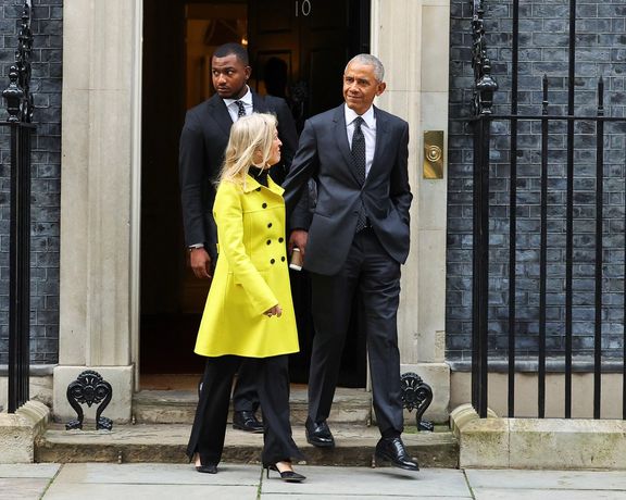 ملاقات غیرمنتظره اوباما و ریشی سوناک در دفتر نخستوزیری بریتانیا