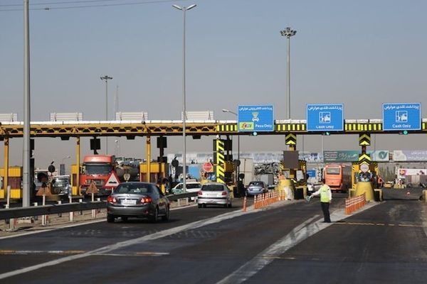 نرخ عوارض آزادراهها در ایران تا ۶۰ درصد افزایش یافت