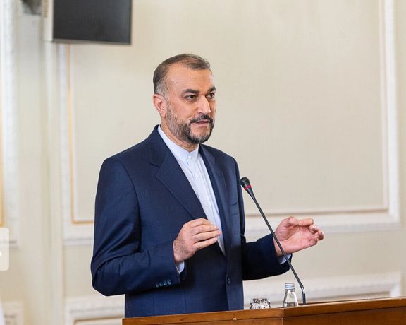 Iran's Foreign Minister Hossein Amir-Abdollahian