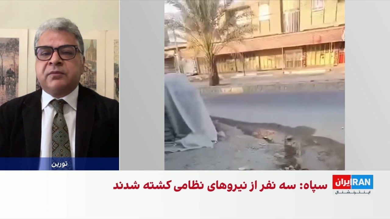 گزارش‌ها از درگیری شدید نیروهای نظامی و امنیتی و افراد مسلح ناشناس در سراوان