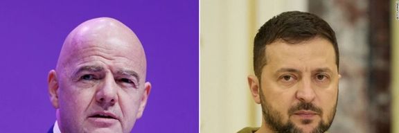 فیفا درخواست رئیسجمهور اوکراین برای پخش پیام صلح در فینال جام جهانی را رد کرد