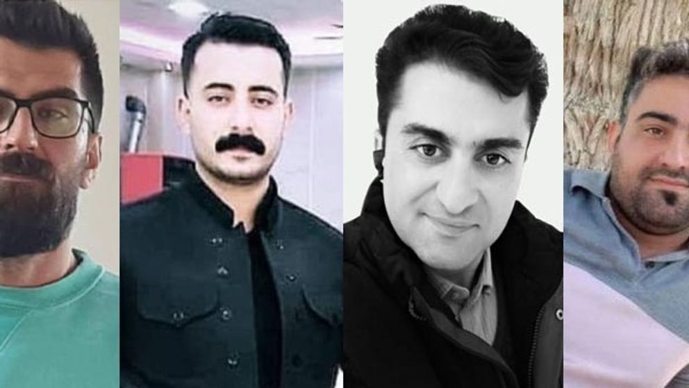 پژمان سلطانی، رزگار بیگزاده بابامیری، علی قاسمی و کاوه صالحی