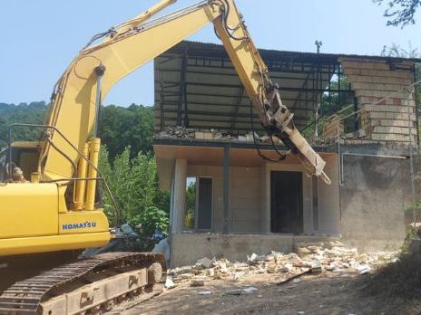 The recent destruction of a house belonging to a Baha'i in northern Iran