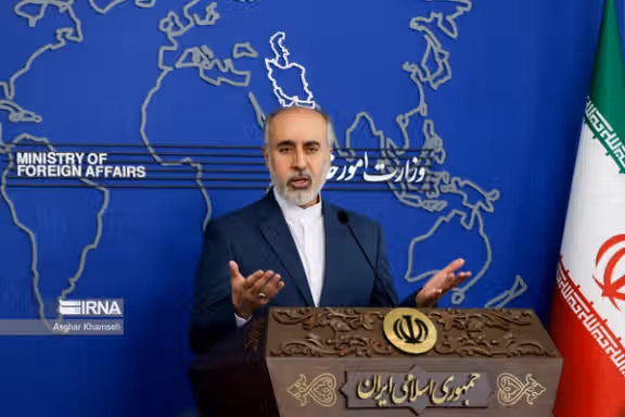 Iran's Foreign Ministry Spokesman, Nasser Kanaani