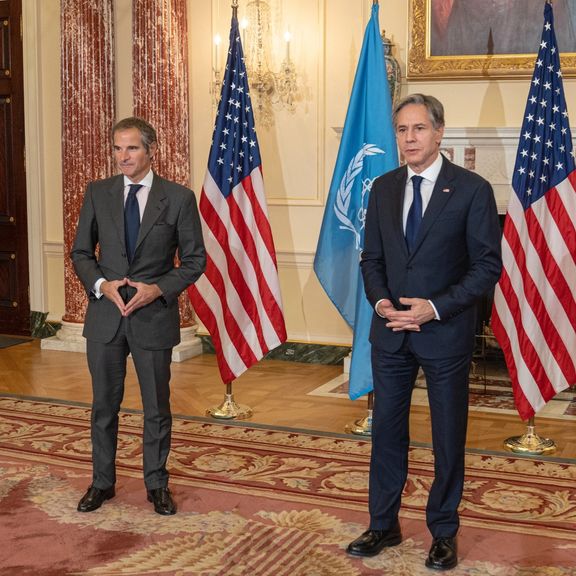 وزیرخارجه آمریکا در دیدار با گروسی بر لزوم توقف اقدامات تحریکآمیز هستهای ایران تاکید کرد