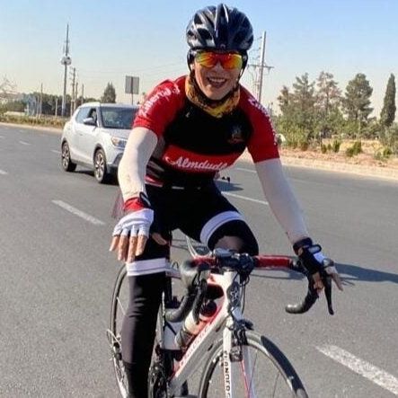 سانحه ناگوار برای رکابزن ایرانی؛ مریم باقرزاده حین تمرین تصادف کرد