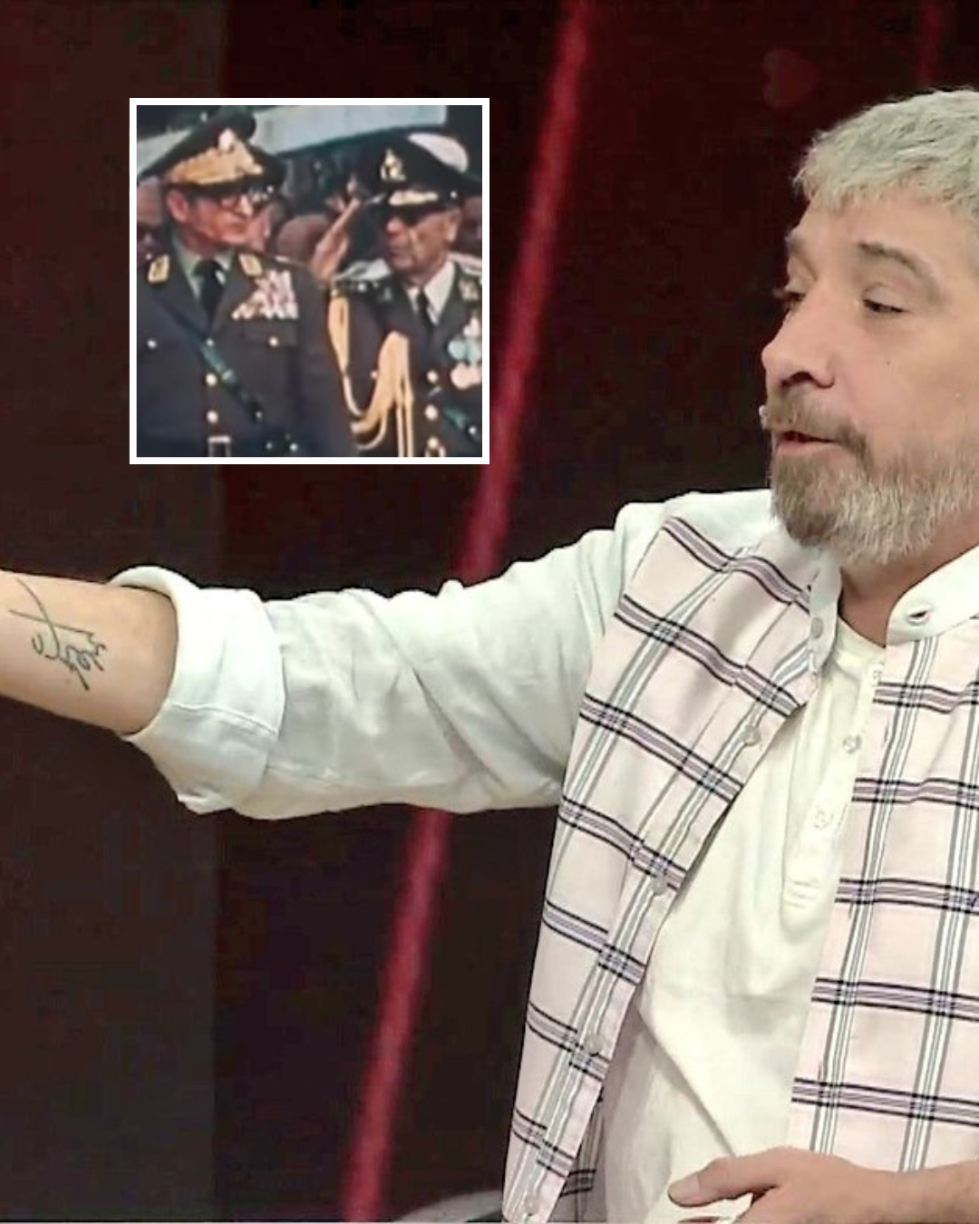 همزمان با خواست معترضان برای بازگشت حکومت پهلوی؛ ادای احترام مجتبی محرمی به محمدرضا پهلوی