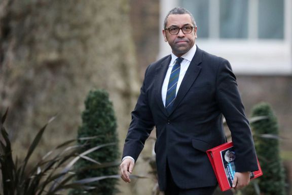 The UK foreign secretary James Cleverly