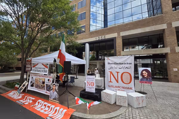 Why should the US not allow Iranian polling stations?
