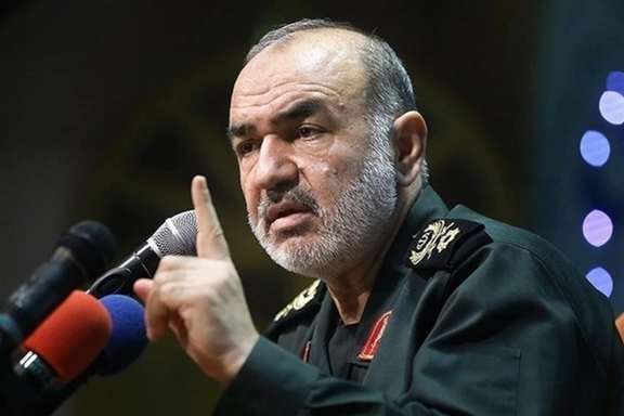 Hossein Salami, the Commander-in-Chief of Iran's Islamic Revolutionary Guard Corps (IRGC)