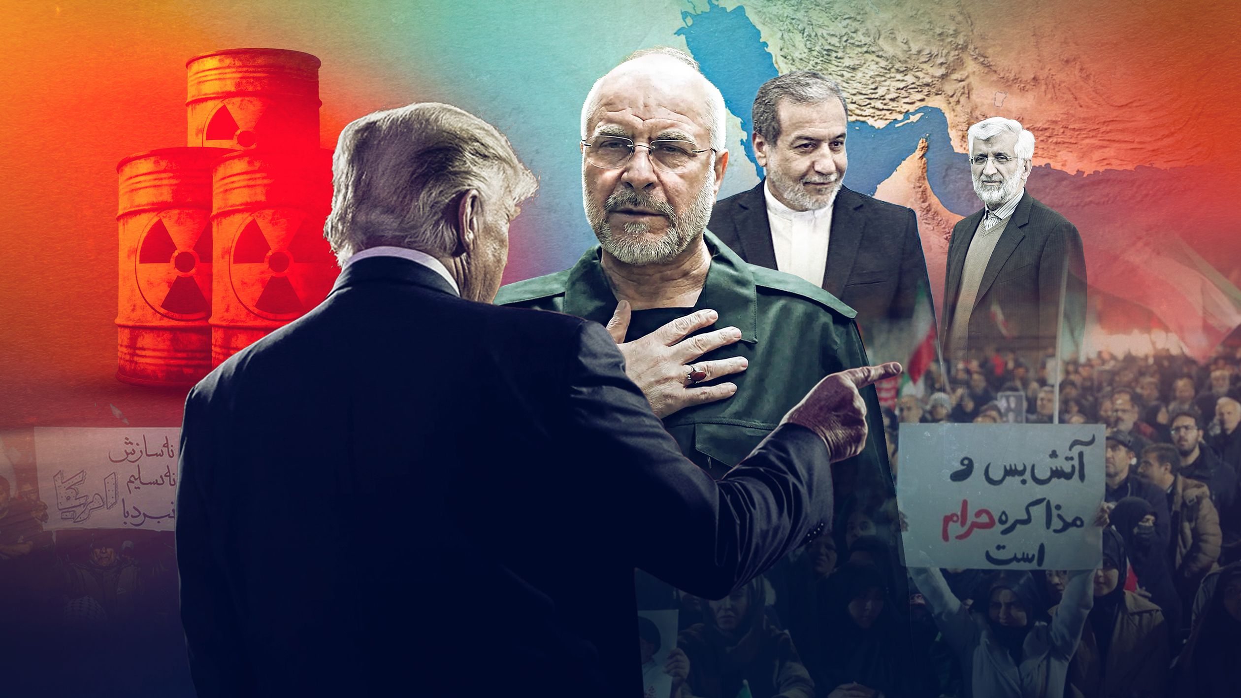 شکست احتمالی معامله قالیباف با آمریکا؛ تهدید ترامپ به از سرگیری بمباران ایران از چهارشنبه