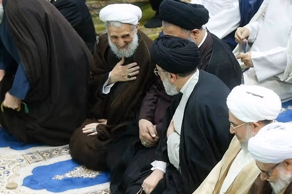 کاظم صدیقی در کنار ابراهیم رئیسی